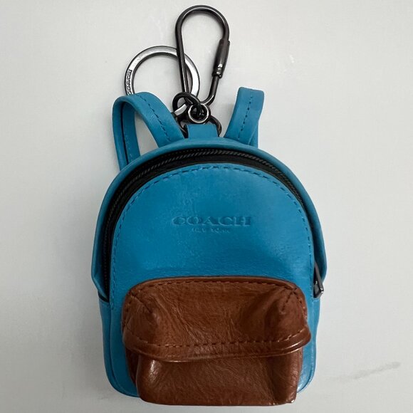 Coach Mini Backpack Keychain - Picture 1 of 5